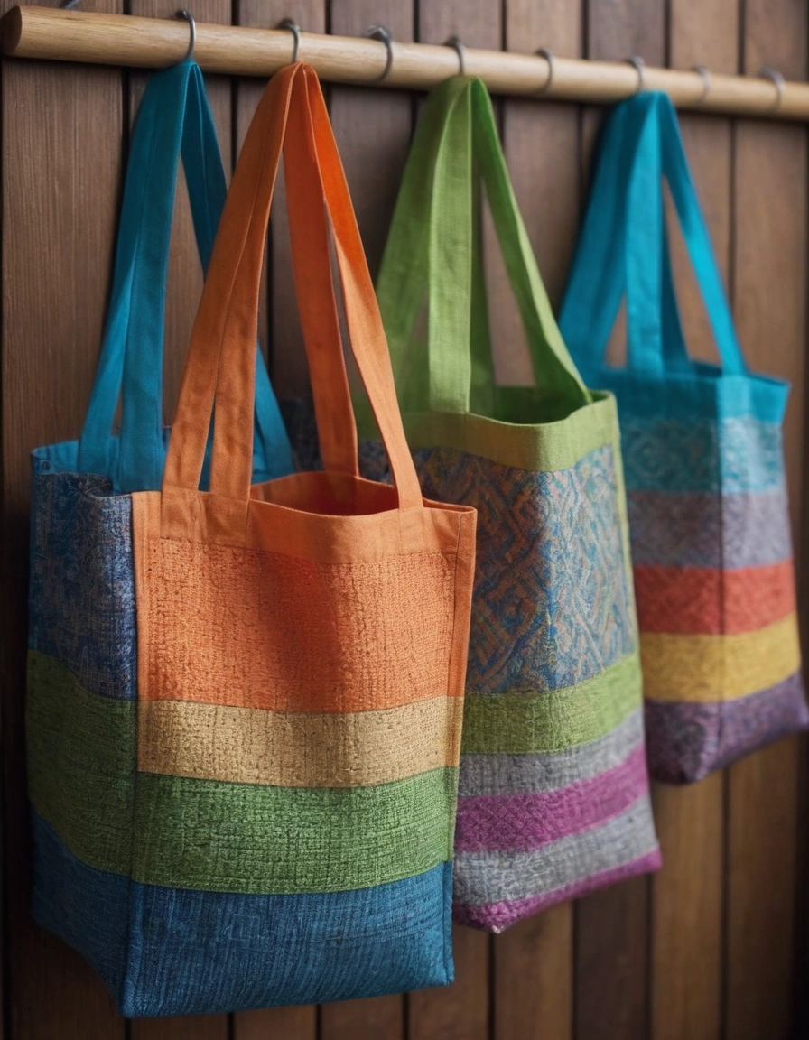 Reusable shopping bags