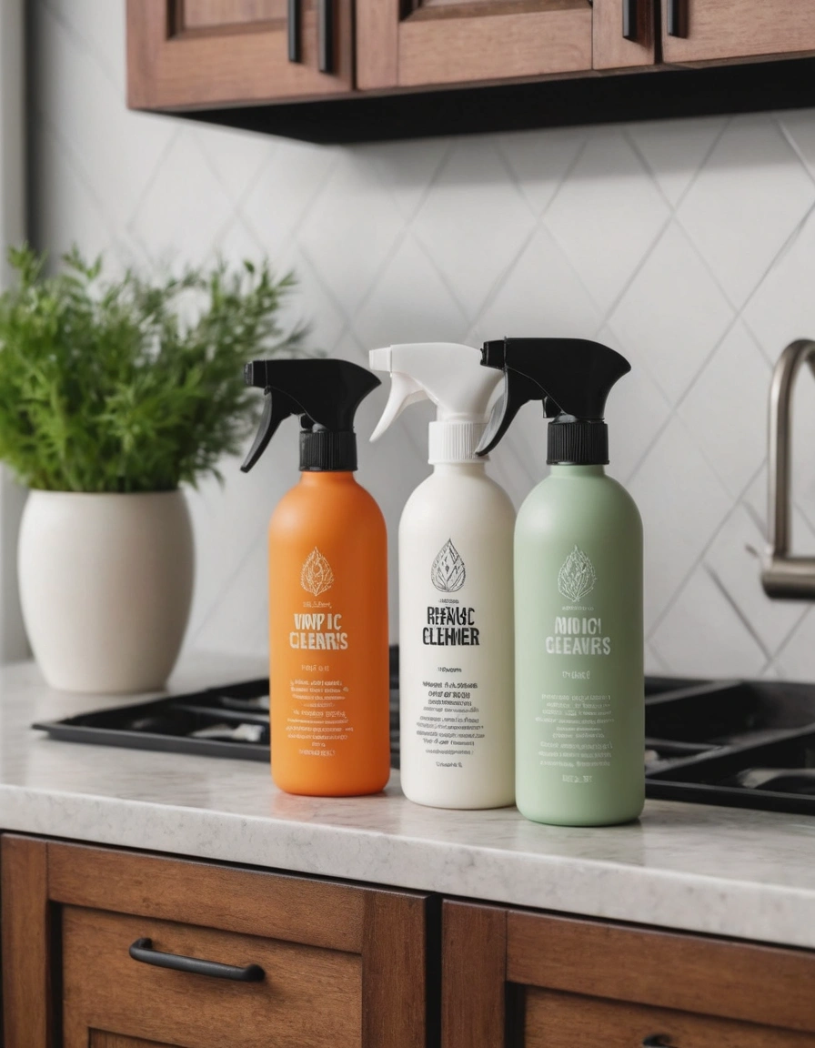 Non-toxic surface cleaners